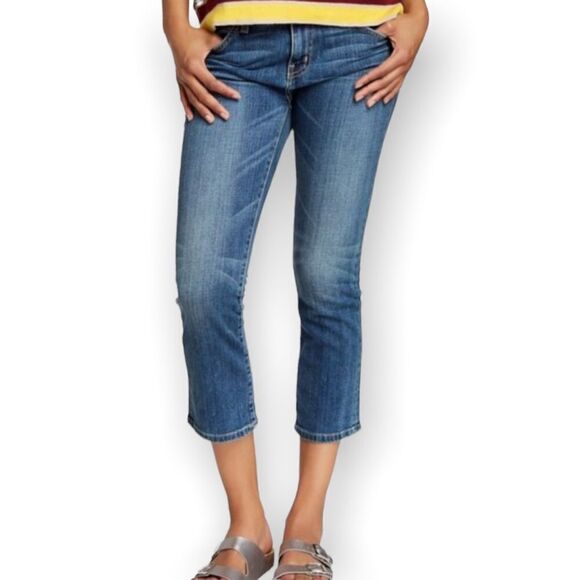 Current/Elliott The Cropped Bootcut Jeans - Picture 2 of 11